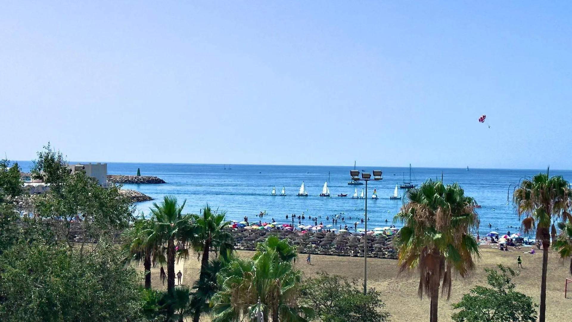 Apartamento Vistas Al Mar Junto Puerto Marina Benalmadena Apartment